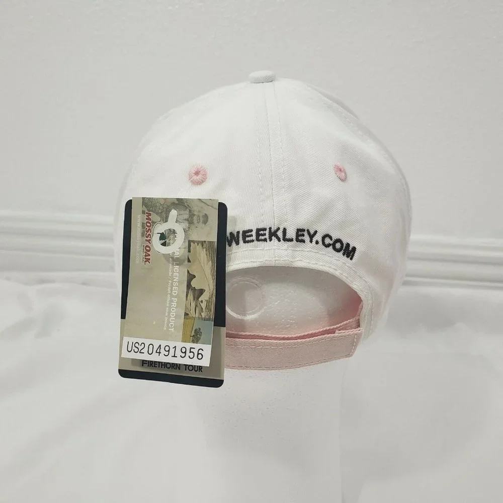 Golf Hat Boo Weekley PGA Mossy Oak Women Light Pin‎